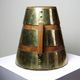 Large handcrafted wooden and brass via ferrata, traditional vintage style