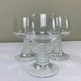 3 Roemer glasses