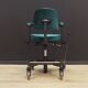 Green office armchair, Danish design, 1970s, production: Denmark