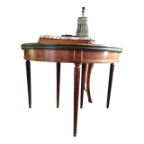 Light mahogany side table or console