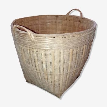 Panier osier ancien