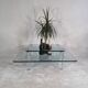 Marais international mtb110 - exceptional coffee table in altuglas & glass