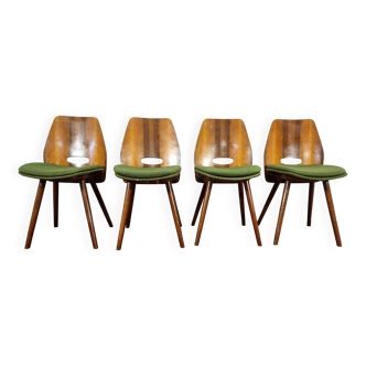 Vintage Dining Chairs 1970s, Set of 4