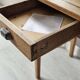 Renovated antique chestnut desk with shell handle | fernand