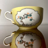 Tasses en porcelaine Samson 19eme