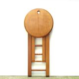 Adrian Reed Suzy Wooden Folding Stool, 1970s