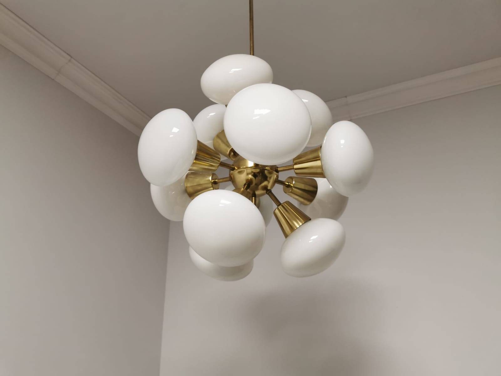 Sputnik Chandelier from Kamenický Šenov