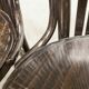 Set of 6 chairs Bistrot Baumann ref 22 curved wood