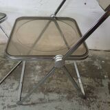 Pair of Plia Castelli chairs designed by Piretti