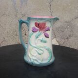 Art nouveau slip pitcher