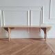 Renovated antique bench, 1930s-1950s
