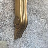 Gold wall console
