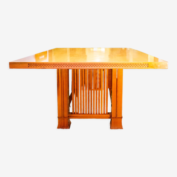 Table 615 Husser par Frank Lloyd Wright pour Cassina, Italie 1992