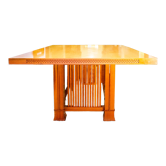 Table 615 Husser by Frank Lloyd Wright for Cassina, Italy 1992