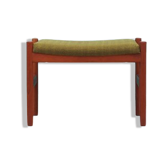 Repose-pieds vert, design danois, années 1970, Hugo Frandsen, fabricant Spottrup