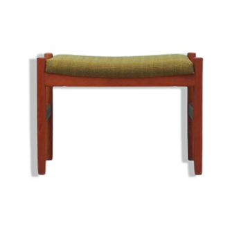 Green footrest, Danish design, 1970s, designer Hugo Frandsen, manufacturer: Spottrup