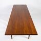 Table basse en teck avec étagère, de design danois des années 1960