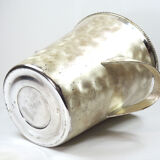 Mid-century-wmf silver plated brass wine cooler by wilhelm wagenfeld