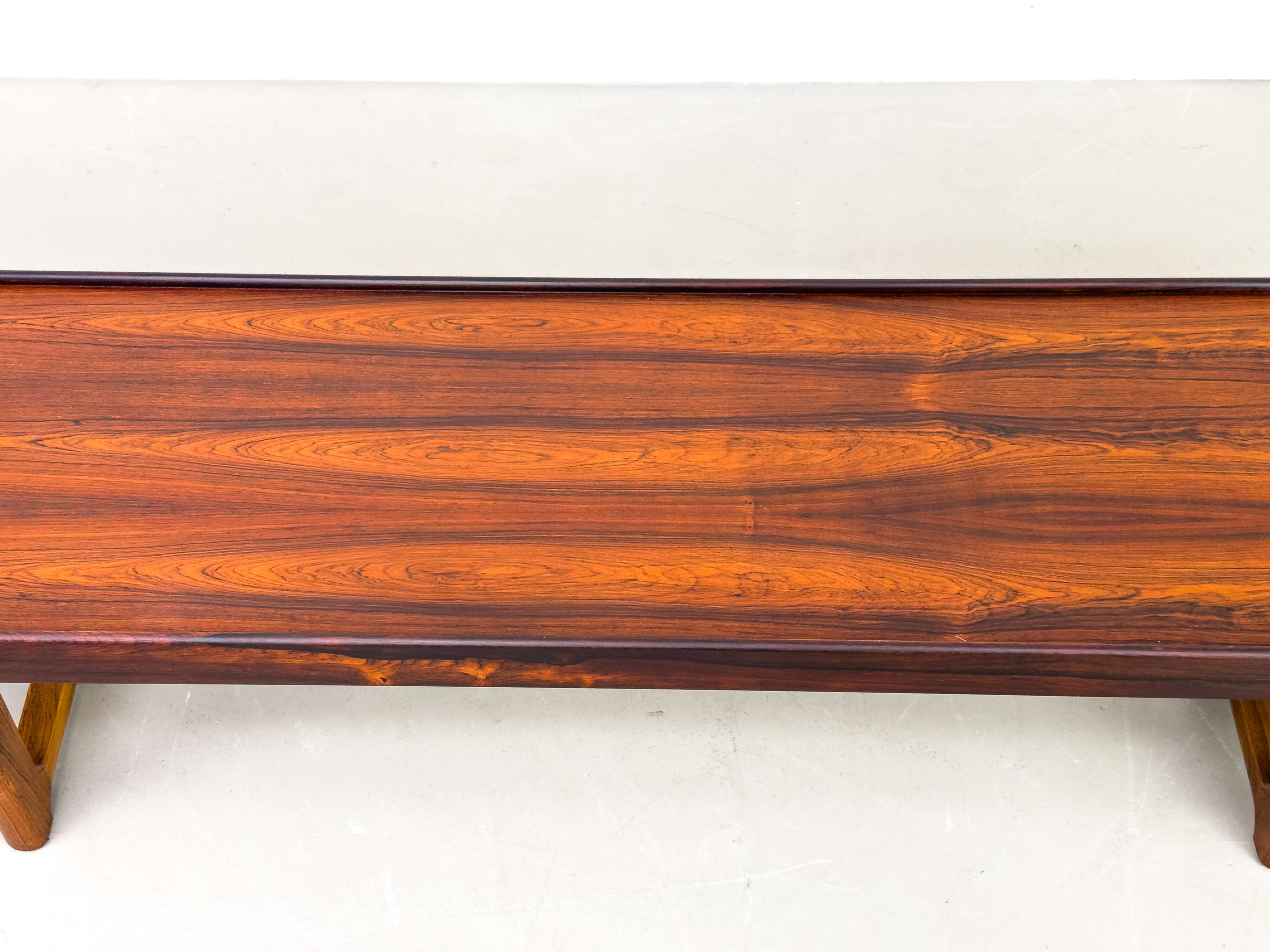 Banc ou table basse Krobo vintage par Torbjørn Afdal, 1960