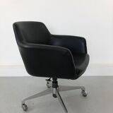 Leather Office Chair, 1960s