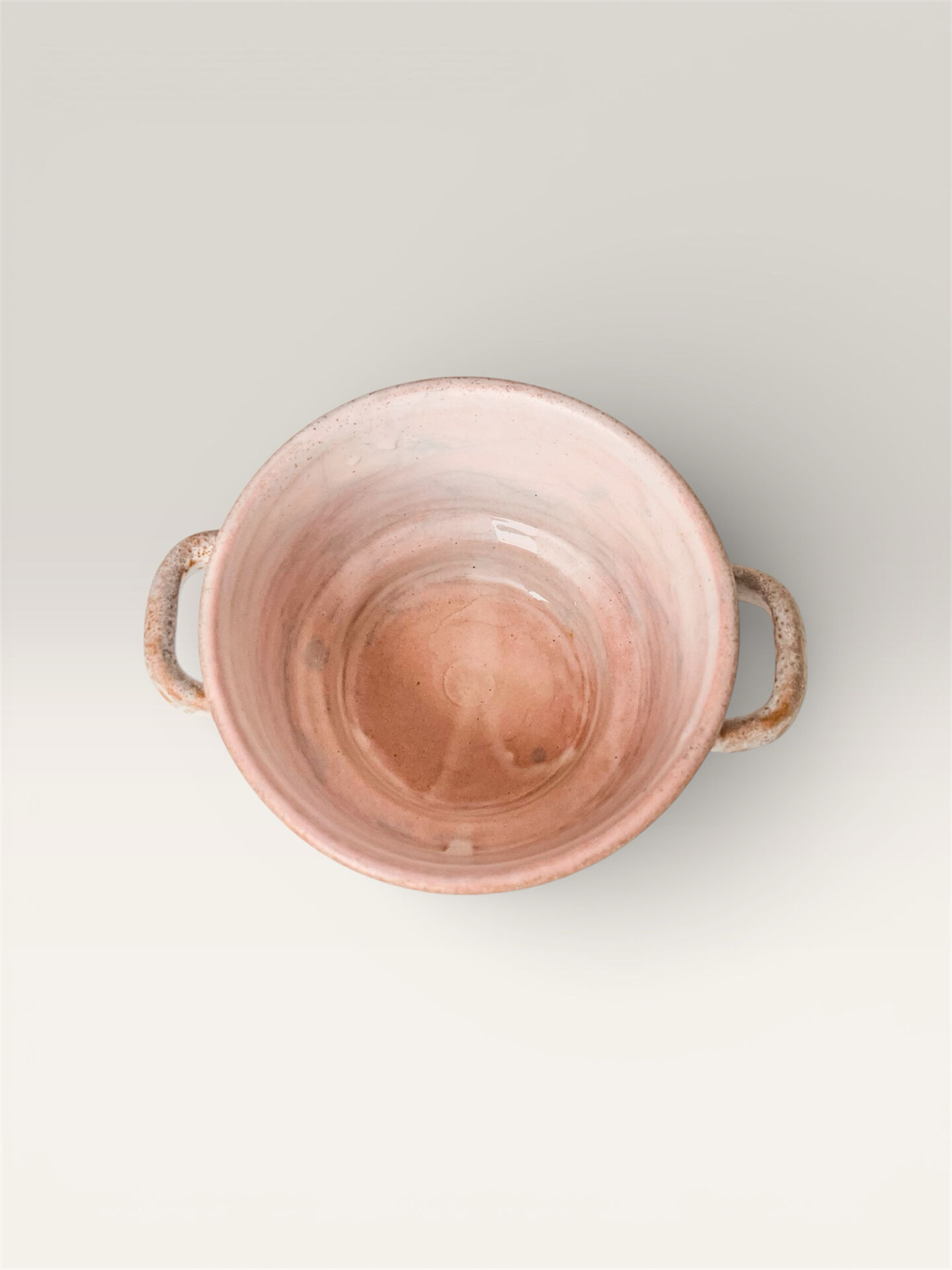 Vintage earthenware bowl from Vallauris by Jean Austruy 50/60.