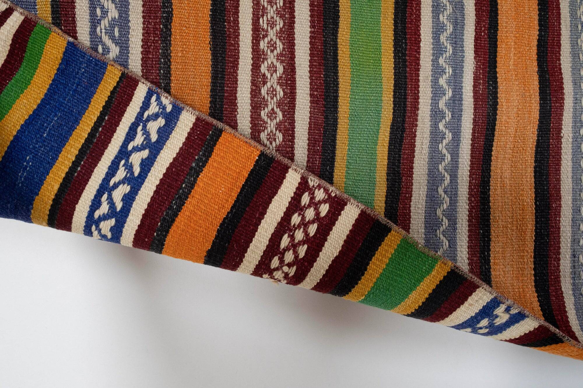 Vintage Turkish hallway rug 68x330 cm