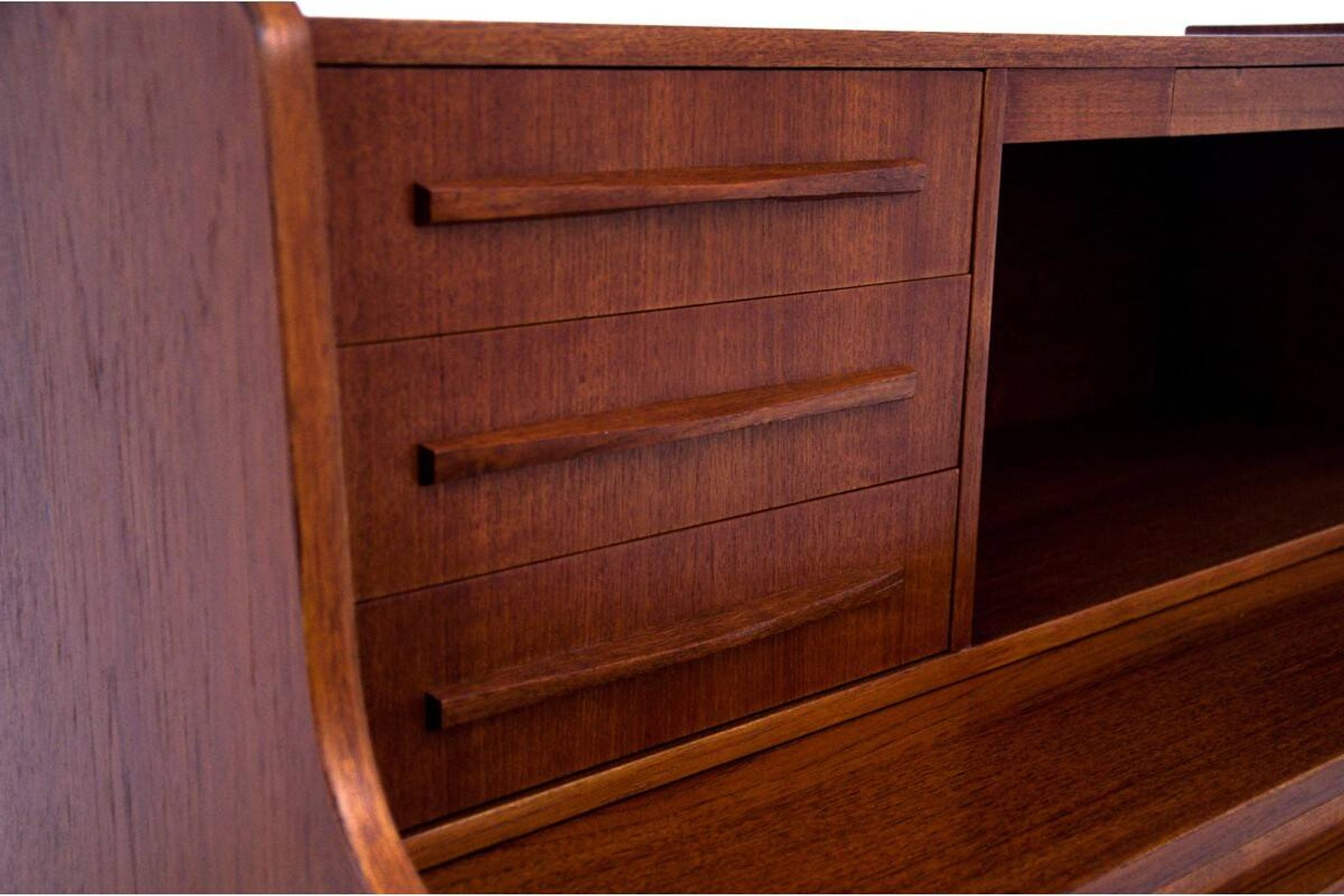 Teak writing desk, Danish design, 1960s.