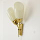 Mid-century Brass Wall Lamp/Kamenicky Senov,1970'