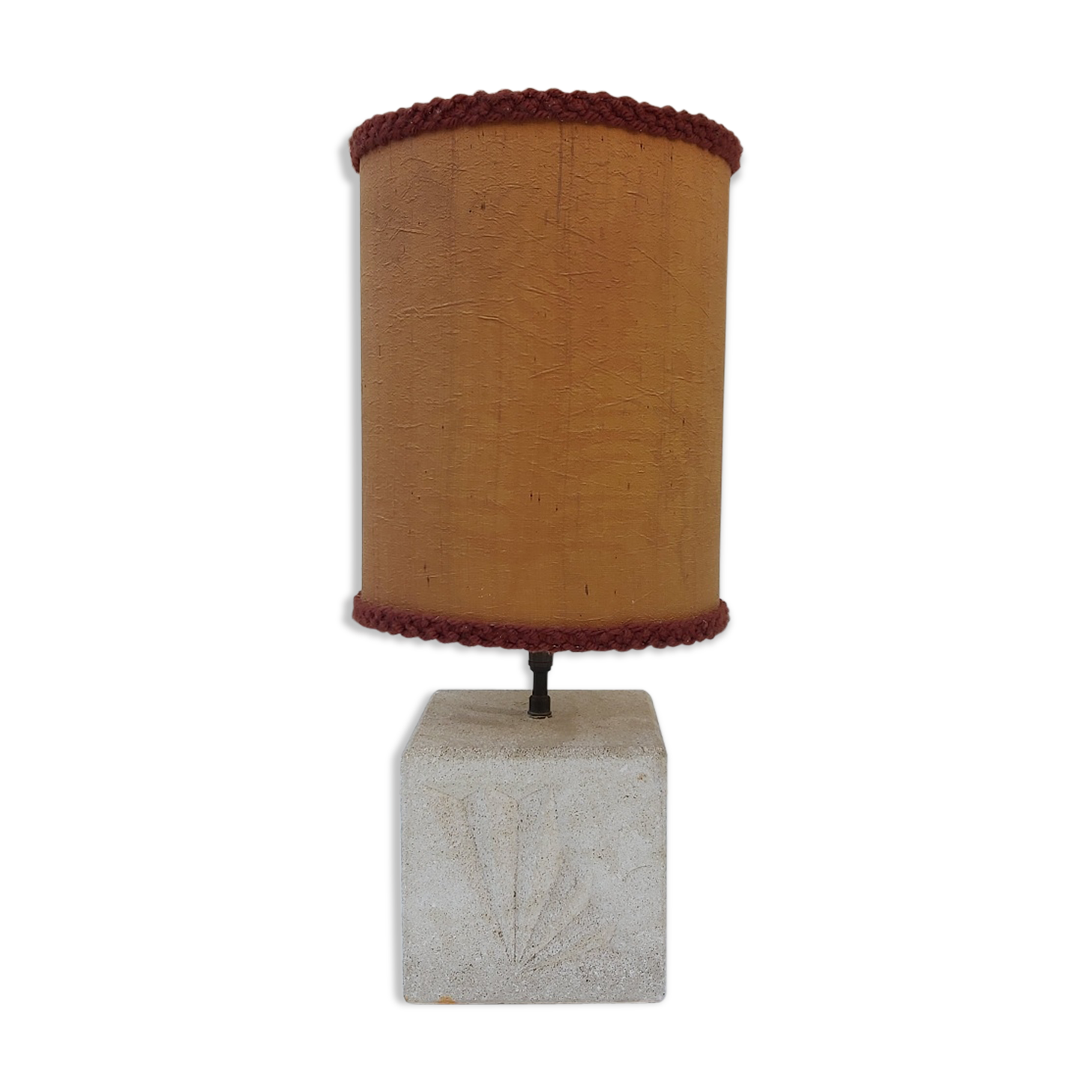 Vintage stone lamp 70s