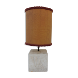 Vintage stone lamp 70s