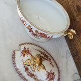 Porcelain soup bowl