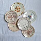 Vintage dessert plates