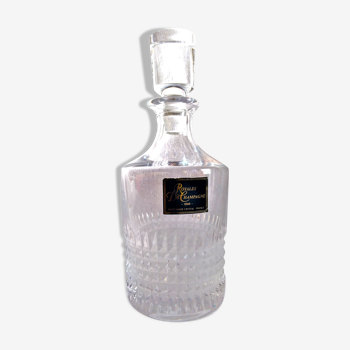 Crystal whisky decanter Royales De Champagne
