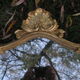 Mirror style Louis XV wood and gilded stucco 77 x 47 cm