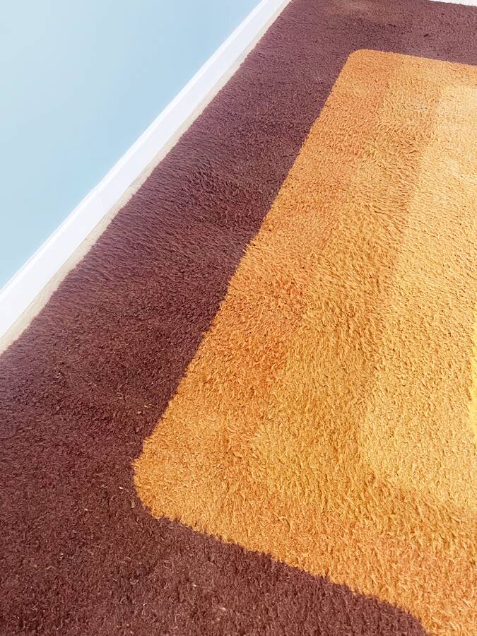 Vintage Louis De Poortere rug "Summertime" – 1970s