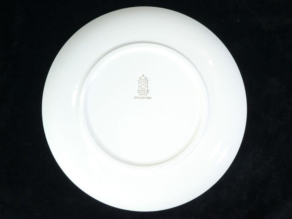 GIEN model STRASBOURG red pink round dish