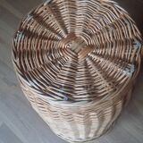 Wicker laundry box from villaines the rocks