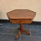 Table d'appoint guéridon vintage en bois de qualité ancien