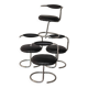 4 chaises cobra de giotto stoppino