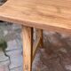 Wooden bench