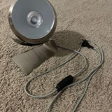 Adjustable eyeball table lamp