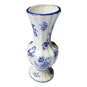 Vase Capodimonte Bleu et blanc