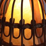 Bamboo bedside lamp