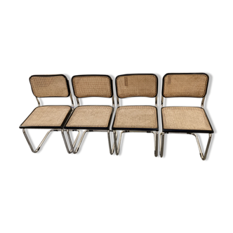 Series of 4 chairs B32 Cesca de Breuer