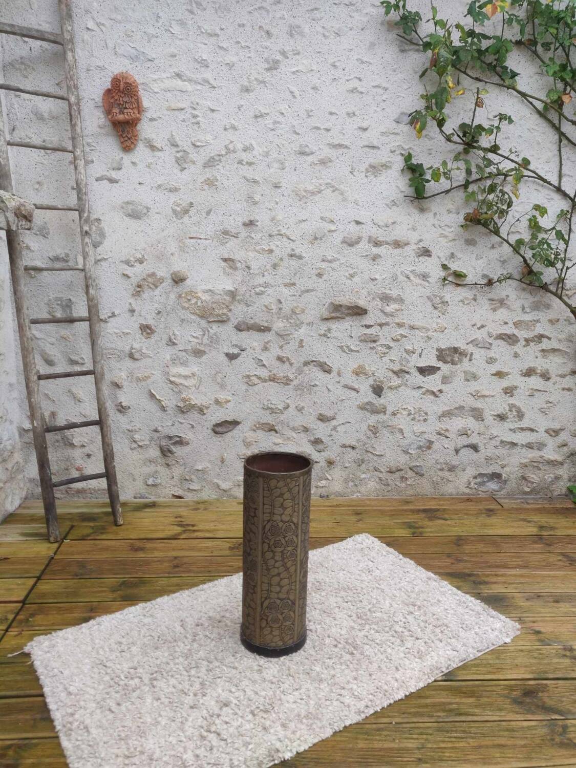 Art deco umbrella stand