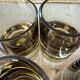 70s Smoked Whiskey Glasses