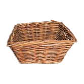 Square wicker basket