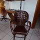Old chair in chestnut tree