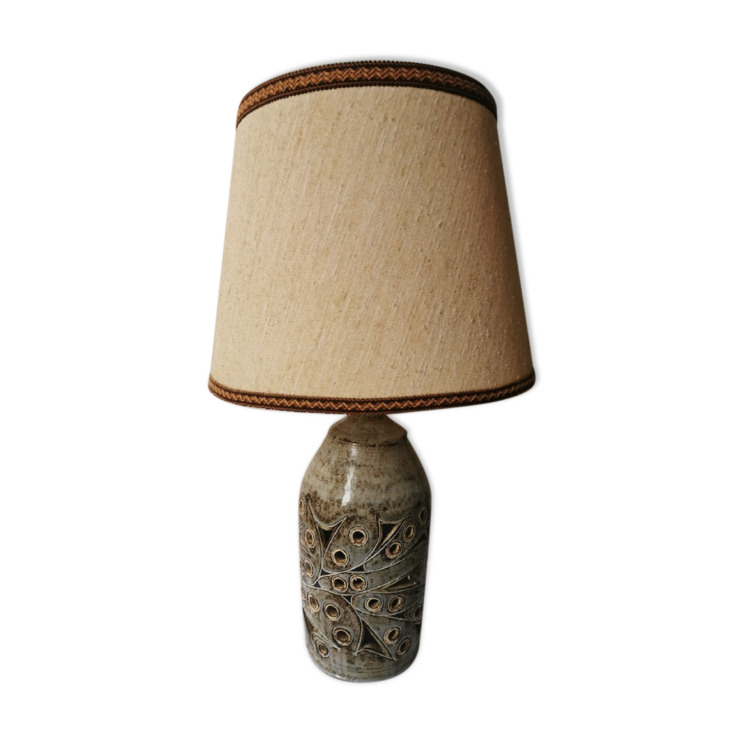 Lamp foot Vallauris 'old mill' 1960