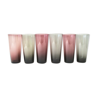 Set of 6 glasses